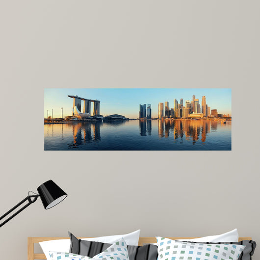 Singapore Skyline Wall Decal