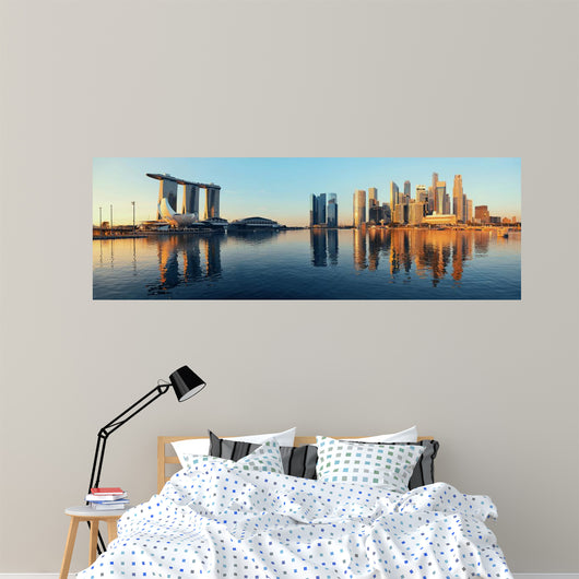 Singapore Skyline Wall Decal