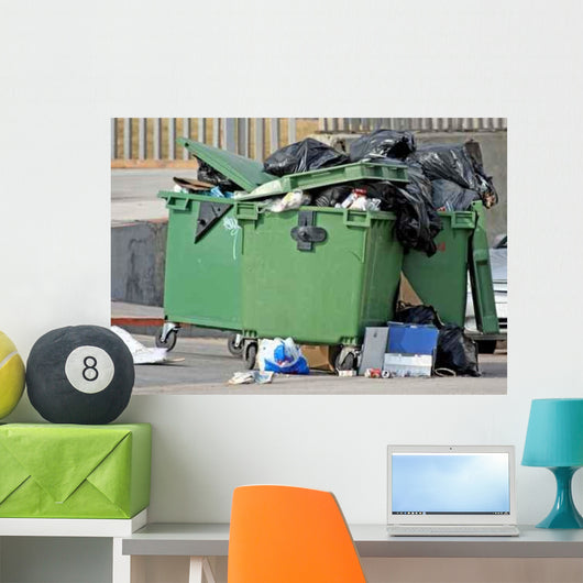 Wegwerfgesellschaft Wall Decal