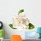 White Gardenia Blossom Flower Wall Decal