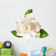 White Gardenia Blossom Flower Wall Decal