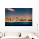 Skyline Downtown Dubai United Wall Decal