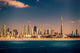 Skyline Downtown Dubai United Wall Decal