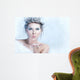 Snow Queen Blowing Her Wall Decal