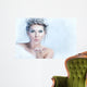 Snow Queen Blowing Her Wall Decal