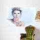 Snow Queen Blowing Her Wall Decal