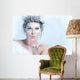Snow Queen Blowing Her Wall Decal