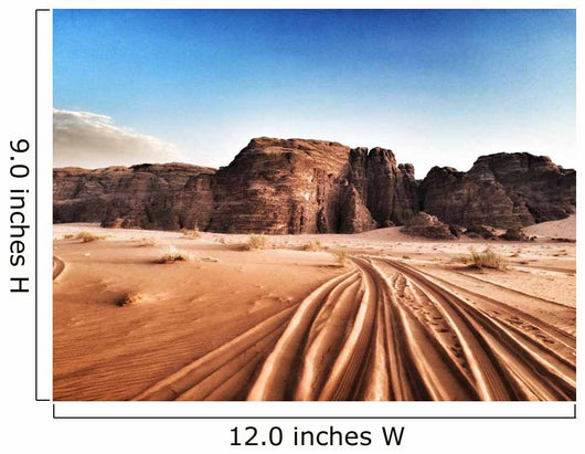Deserto Wadi Rum Giordania Wall Decal
