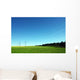 High Voltage Pylons Summer Wall Decal