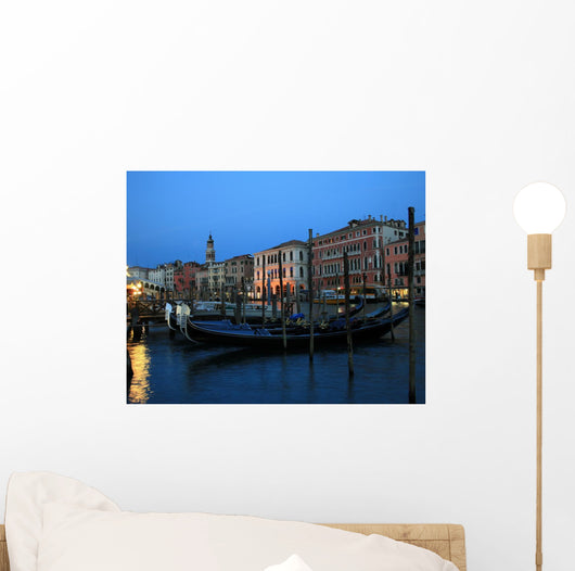 Gondolas Grand Canal Venice Wall Decal