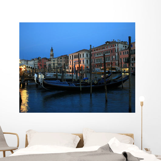 Gondolas Grand Canal Venice Wall Decal