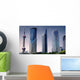 Shanghai Skyline Wall Decal