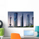 Shanghai Skyline Wall Decal