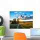 Yellowstone Green Plain Wall Decal