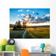 Yellowstone Green Plain Wall Decal