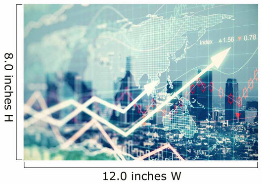Double Exposure with Business Wall Decal