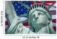 Statue Liberty Wall Decal Design 1