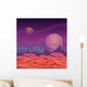 Fantasy Alien Landscape Wall Decal