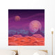 Fantasy Alien Landscape Wall Decal