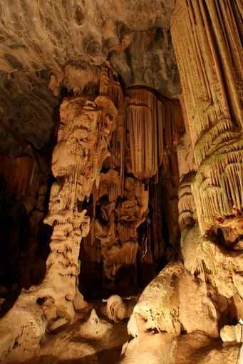Stalactites and Stalagmites Underground Wall Decal