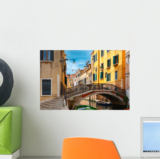 Colorful Lateral Canal and Wall Decal