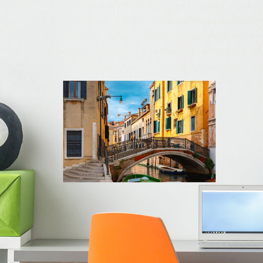 Colorful Lateral Canal and Wall Decal
