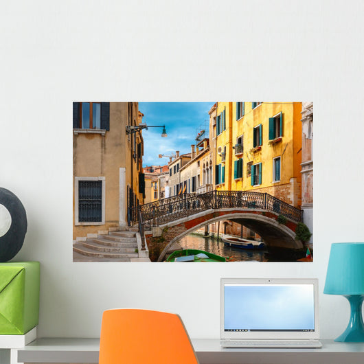 Colorful Lateral Canal and Wall Decal