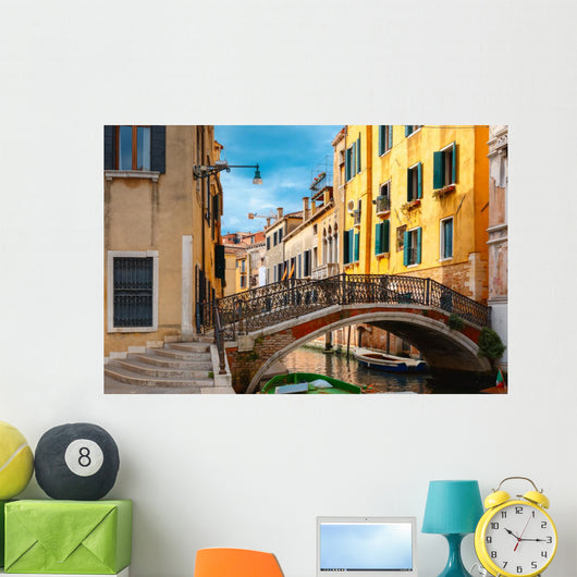 Colorful Lateral Canal and Wall Decal