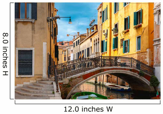 Colorful Lateral Canal and Wall Decal