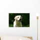 White Labrador Countryside Wall Decal