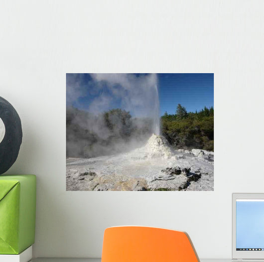 white Lady' Geyser near Wall Decal