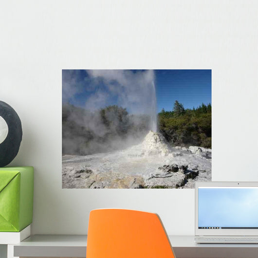 white Lady' Geyser near Wall Decal