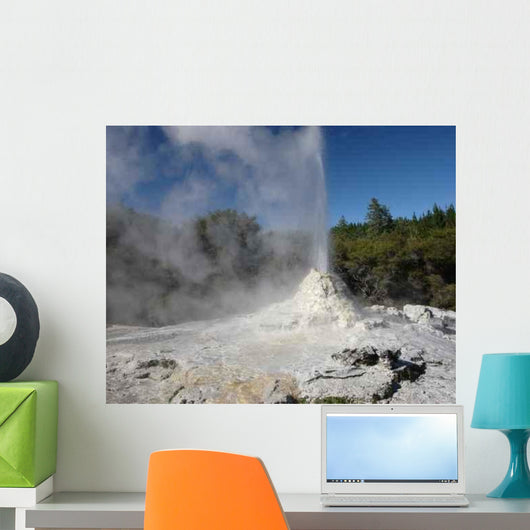 white Lady' Geyser near Wall Decal