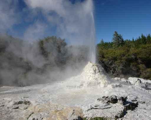 white Lady' Geyser near Wall Decal