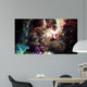 Digital Abstract Bright and Wall Decal