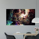Digital Abstract Bright and Wall Decal