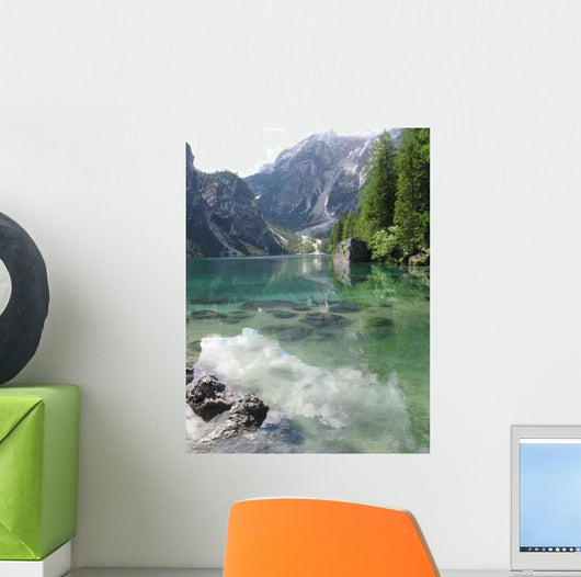Lake Braies Reflections Wall Decal