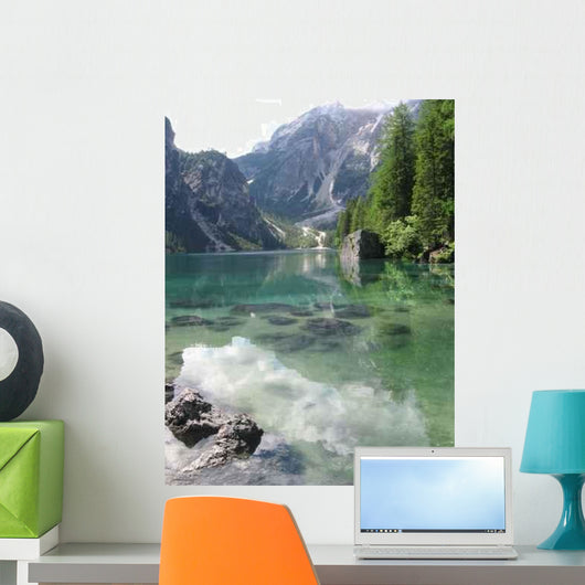 Lake Braies Reflections Wall Decal