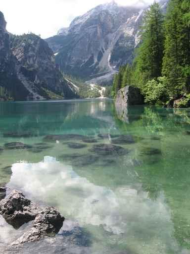 Lake Braies Reflections Wall Decal