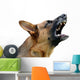 Angry German Shepard Dog Wall Decal