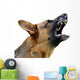 Angry German Shepard Dog Wall Decal