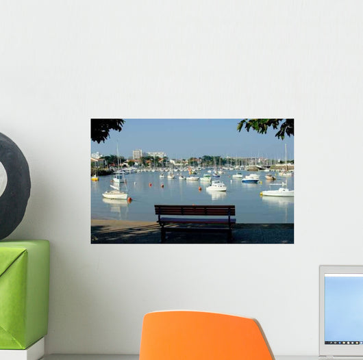 Port Saint Gilles Croix Wall Decal