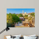 Mosque and Houses Foot Wall Decal