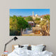 Mosque and Houses Foot Wall Decal