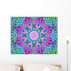 Psychedelic Kaleidoscope Wall Decal