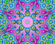 Psychedelic Kaleidoscope Wall Decal