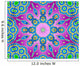 Psychedelic Kaleidoscope Wall Decal