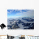 Mountains Sea Clouds Wall Decal