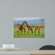 Giraffes Herd Savannah Wall Decal