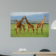 Giraffes Herd Savannah Wall Decal